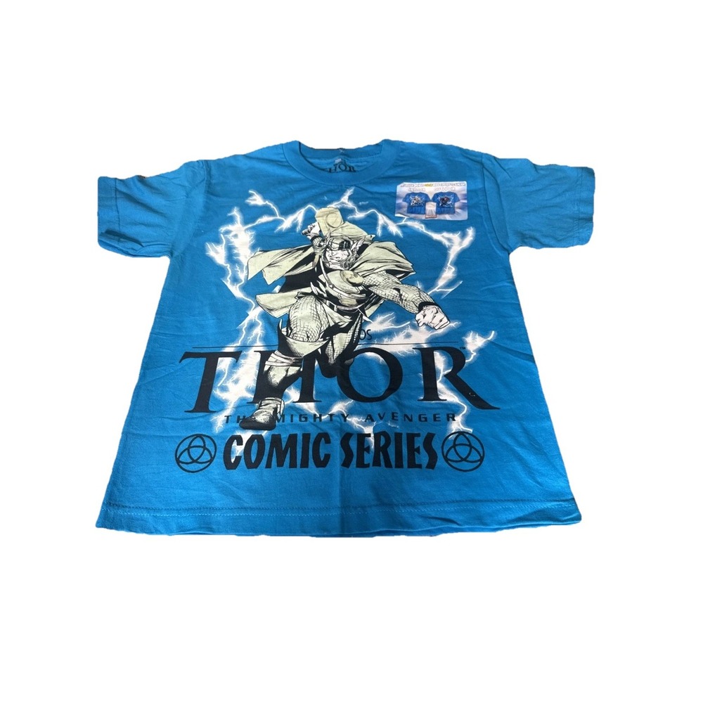 Marvel THOR Avengers Comic T-SHIRT YOUTH Size M VTG NEW 2011‎